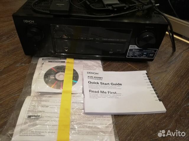 AV-ресивер Denon AVR-X520BT