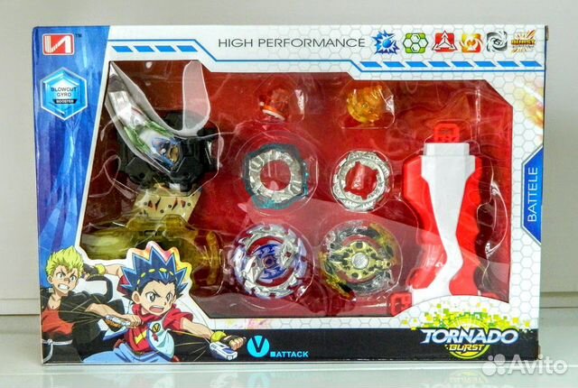 Волчок beyBlade Бейблейд набор 2 в 1 Tornado Волчок beyBlade Бейблейд набор 2 в 1 Tornado