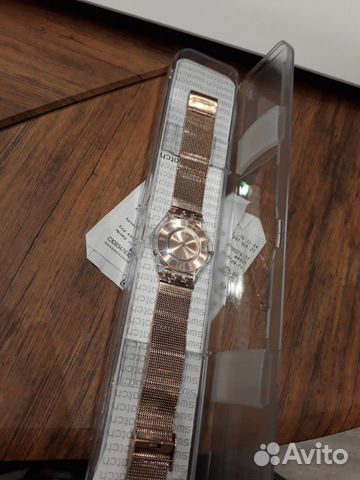 Часы swatch slim skin