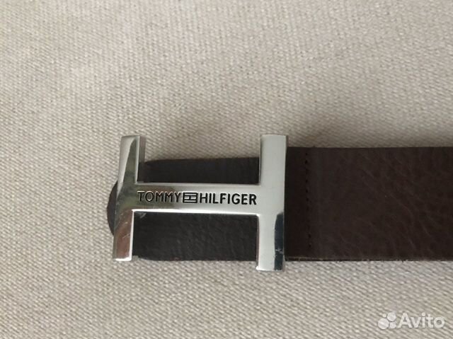 Ремень коричневый Tommy Hilfiger 80 см Ремень коричневый Tommy Hilfiger 80 см