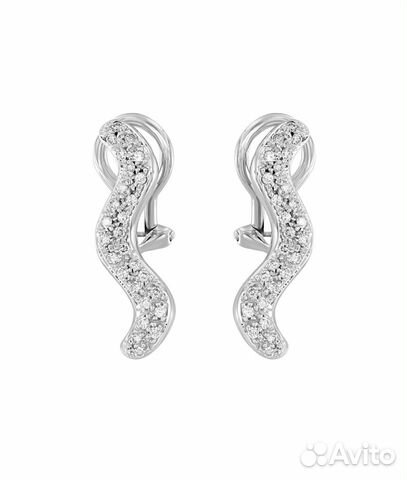 Золотые серьги antonini