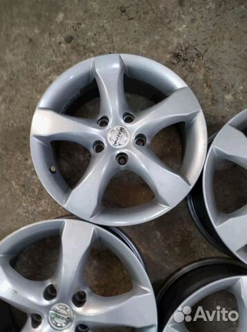 Диски бу оригинал R16 NO на Nissan