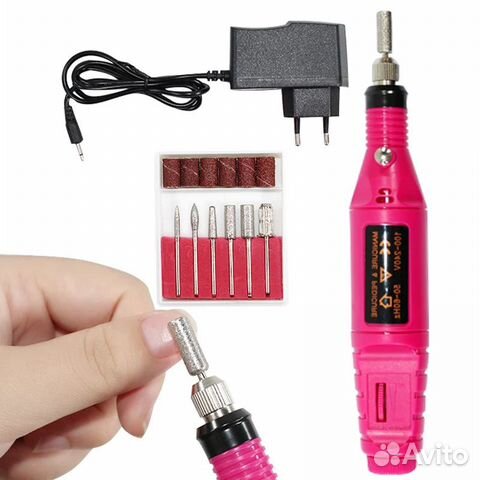 Набор для маникюра с мощной уф led лампой 54w