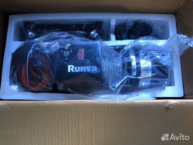 Лебедка электрическая Runva 9500 влагозащищенная