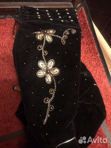 Сапоги ботфорты новые