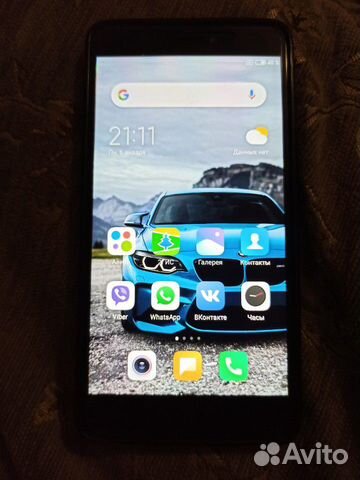 Xiomi redmi 4x note черный