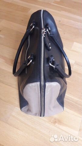 Сумка кожаная чёрная Palio Сумка кожаная чёрная Palio