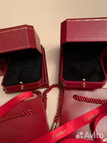 Коробки Cartier под Кольца