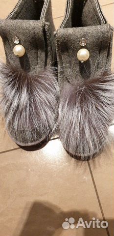 Ботинки, натуральная шерсть Угги, размер 39-40