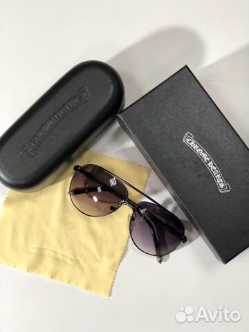 Chrome Hearts солнцезащитные очки в стиле Авиатор Chrome Hearts солнцезащитные очки в стиле Авиатор