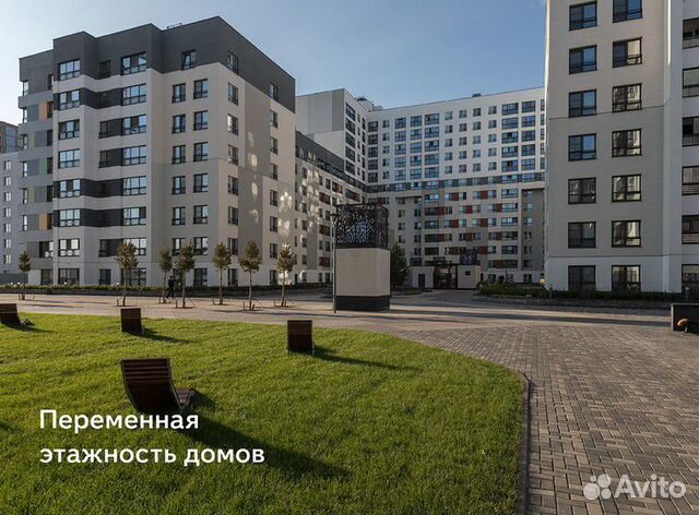 1-к квартира, 50 м², 14/16 эт.