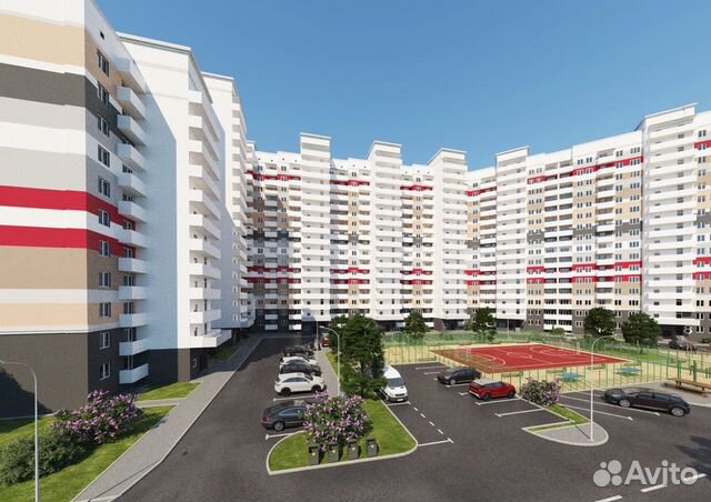 2-к квартира, 58.4 м², 8/16 эт.