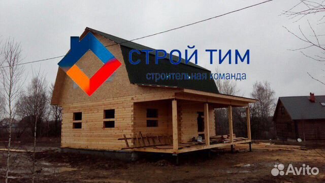 Дом из бруса 80 кв.м