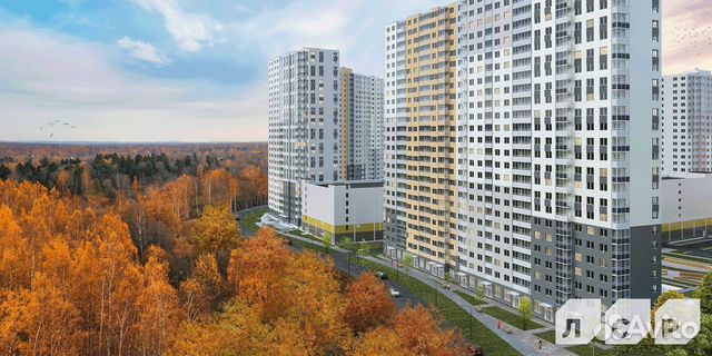2-к квартира, 54.4 м², 17/25 эт.