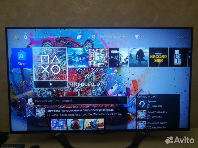 Продаю ps4 slim