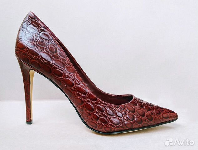 Роскошные новые туфли Nine West кожа, бордо 26,5