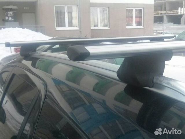 Багажник на рейлинги Опель Астра H универсал Багажник на рейлинги Опель Астра H универсал