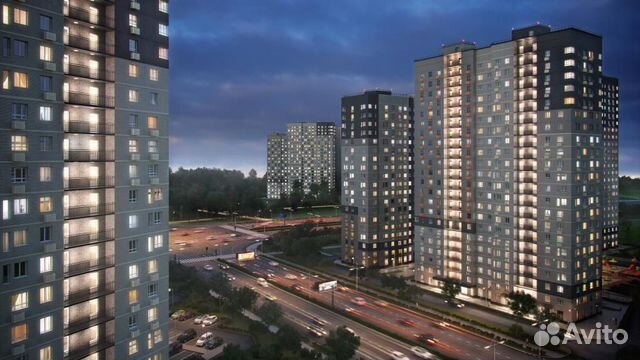 1-к квартира, 42.8 м², 11/23 эт. 1-к квартира, 42.8 м², 11/23 эт.