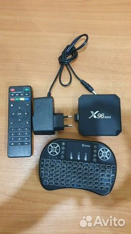 Tv приставка x96 mini и клавиатура