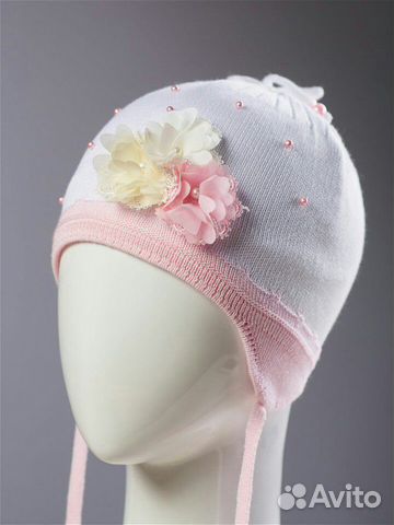 Шапка для девочки 44размер