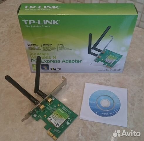 Wi-Fi адаптер TP-link TL-WN881ND Wi-Fi адаптер TP-link TL-WN881ND