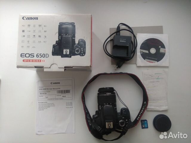 Фотоаппарат Canon 650D Фотоаппарат Canon 650D