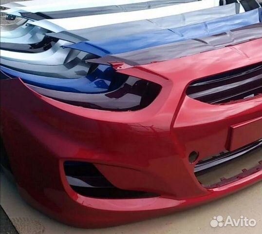 Бампер в цвет на любое авто