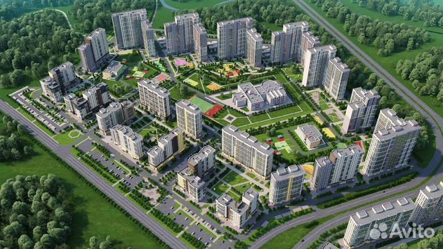 2-к квартира, 62.1 м², 11/12 эт.