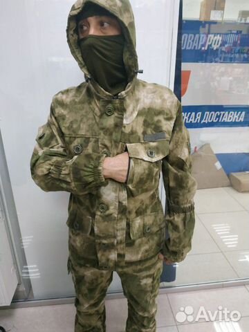 Горка-8 Костюм летний. Зеленный Мох. Ткань Хб Горка-8 Костюм летний. Зеленный Мох. Ткань Хб