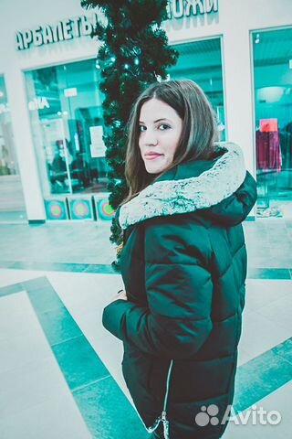 Пуховик женский Зимний