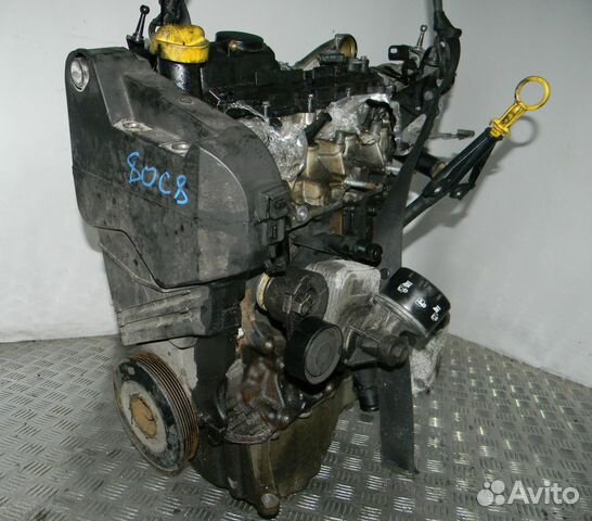 Двс Nissan Qashqai J10 1,5 dCi 2008 K9KH
