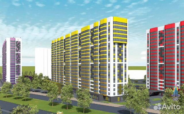 1-к квартира, 41.3 м², 15/19 эт.