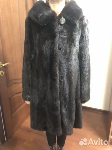 Шуба норковая с капюшоном Шуба норковая с капюшоном