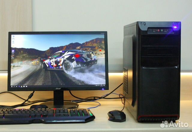 Игровой пк Core i3-2120 + RX 470 4GB