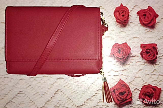 Сумочка-кошелек от Pierre Loues и визитница Сумочка-кошелек от Pierre Loues и визитница