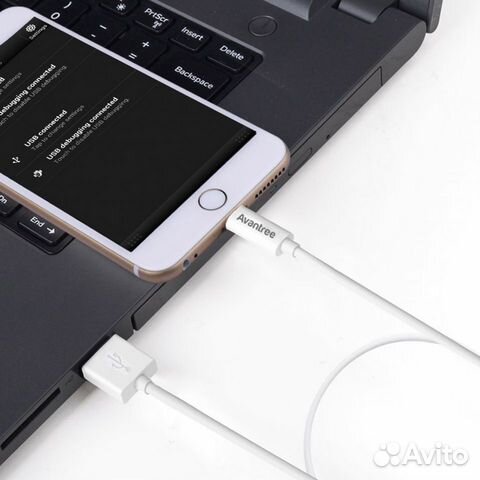 Кабель Avantree Swan-2M Lightning-USB MFI 2м. (Бел Кабель Avantree Swan-2M Lightning-USB MFI 2м. (Бел