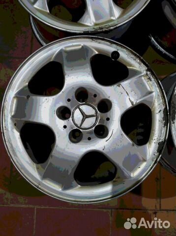 Диски бу оригинал R17 LU на Mercedes