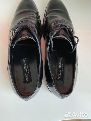 Классические кожаные дерби Dolce & Gabbana 44