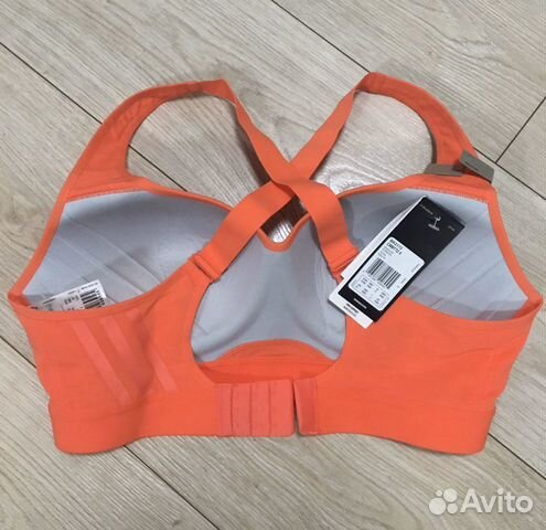 Бюстгальтер спортивный (бра) adidas новый 80D