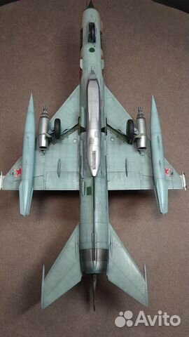 Модель самолёта миг-21 бис, Р, пфм, ум 1/48