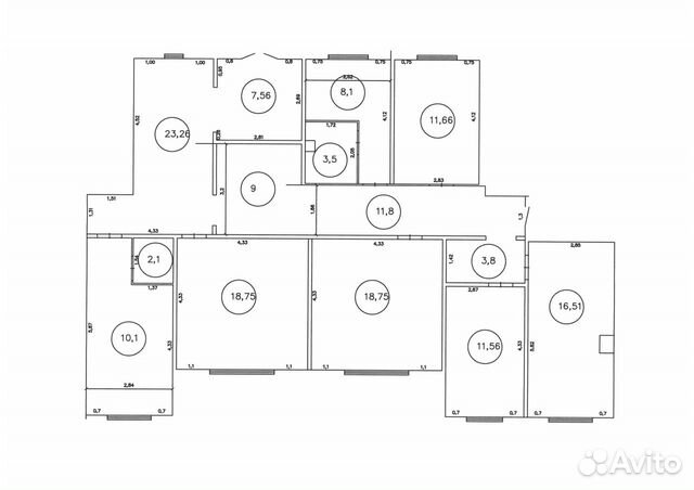 Офисное помещение, 150 м² с мебелью и еще