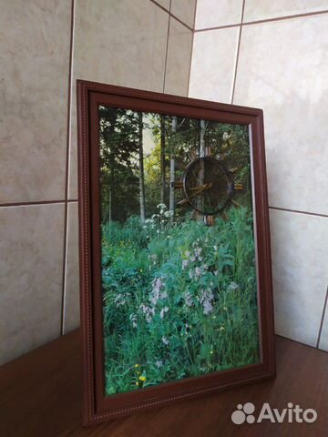 Часы картина Молния настольные настенные