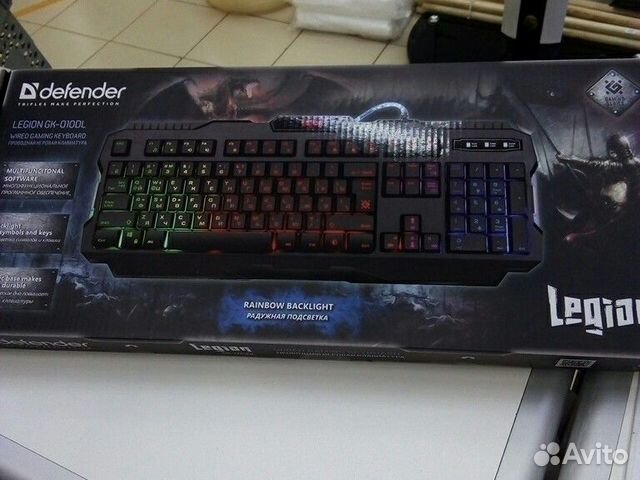 Игровая клавиатура Defender Legion