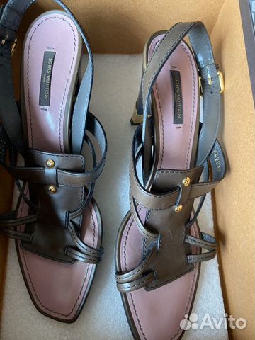 Louis Vuitton босоножки, р. 39,5. Оригинал