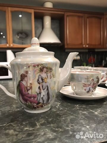 Сервиз чайный, на 6 персон