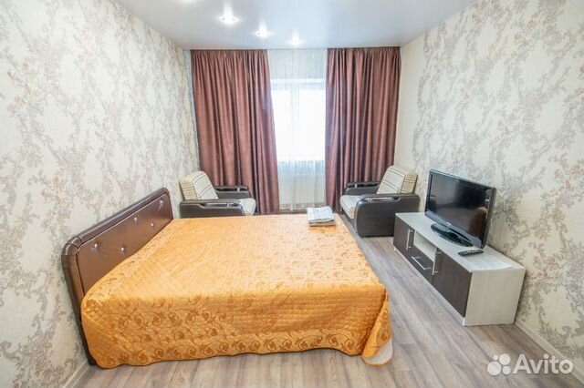 

1-к. квартира, 34 м², 2 кровати