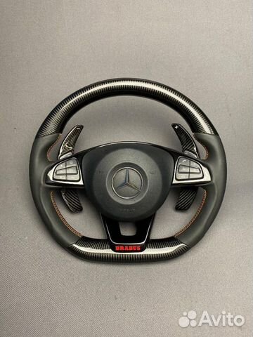 Карбоновый руль Mercedes W205 GLA GLS GLE CLA Карбоновый руль Mercedes W205 GLA GLS GLE CLA