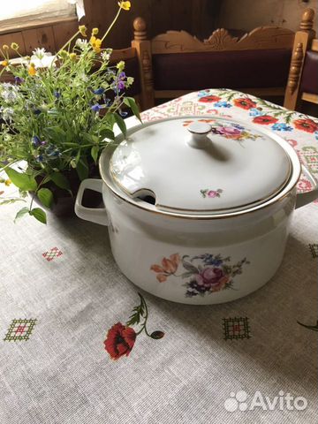 Супница «Мейсенский Букет»