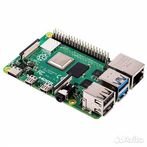 Одноплатовый компьютер 2 gb Raspberry pi 4. Новый