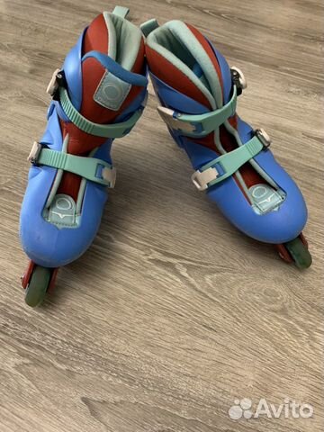 Ролики детские раздвижные, размер 32-34